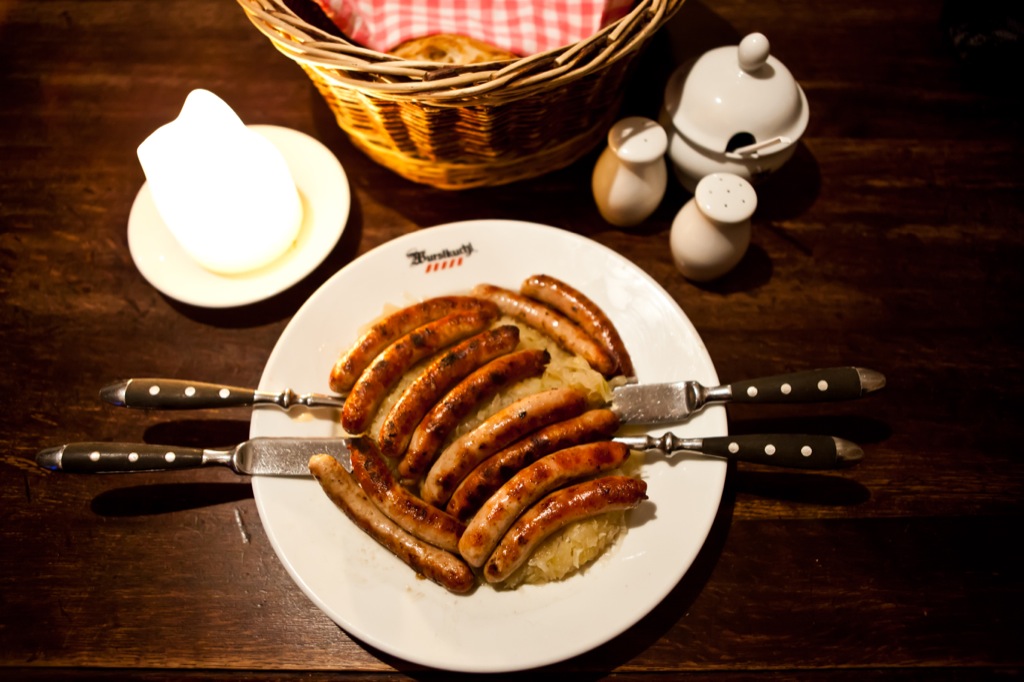 Wurstkuchl Dinner